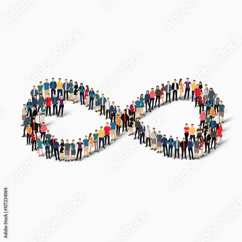infinity sign people