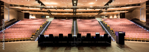 Enormous auditorium on modern university photo