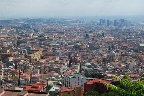 Napoli vista aerea, Italia 