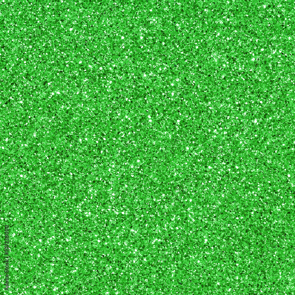 Green sparkle glitter background. Glittering sequins wallpaper Stock  Illustration | Adobe Stock