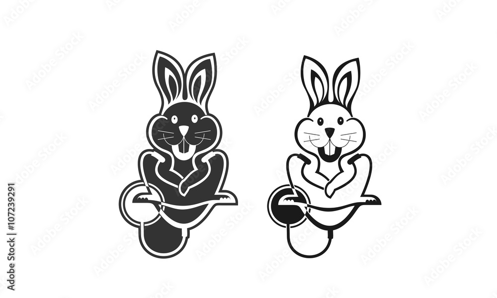 The vet checked the health of the rabbit by wodeol99 The vet checked the health of the rabbit by wodeol99
