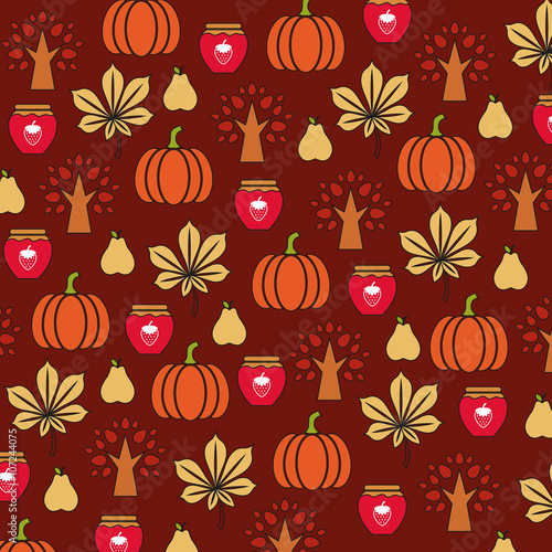 Pattern autunno halloween