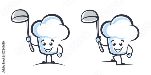 Character cook cap