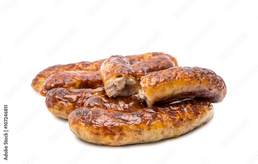 Grilled Sausage isolated