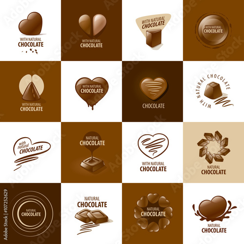vector logo chocolate