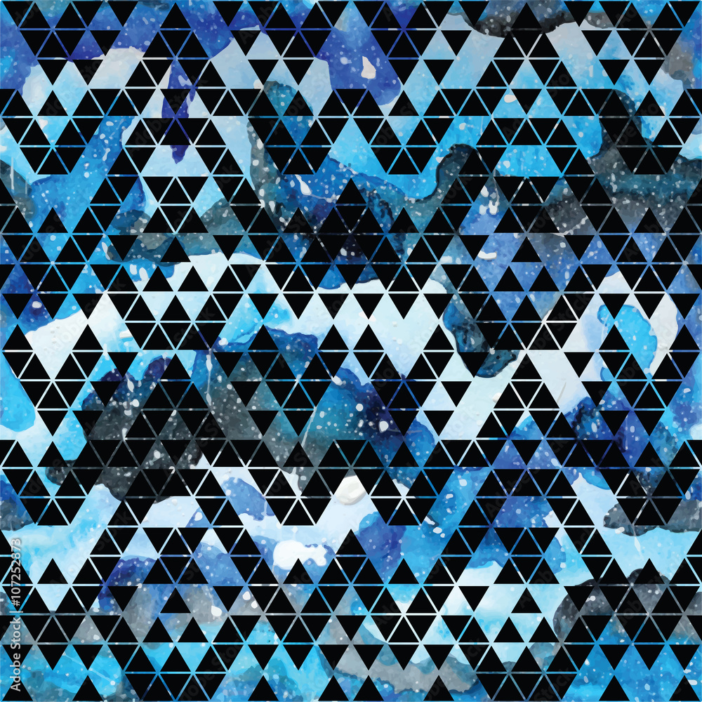 Fototapeta premium Galaxy seamless pattern.