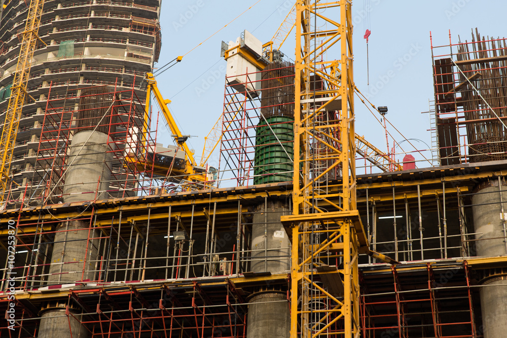 custom made wallpaper toronto digitalbuilding of skyscraper in Dubai city