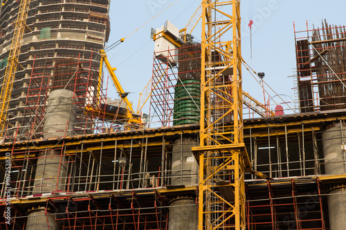 Wallpaper Mural building of skyscraper in Dubai city Torontodigital.ca