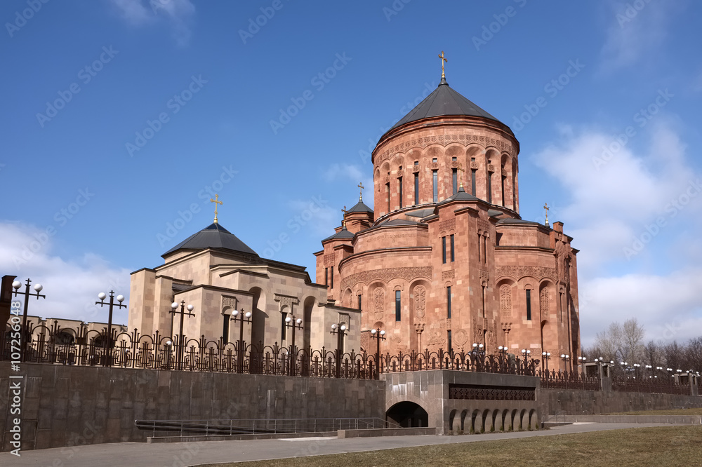 Armenian church complex in Moscow, Cathedral of the Transfiguration of the Lord, the residence of the Patriarchal Exarch, Classical Armenian architecture