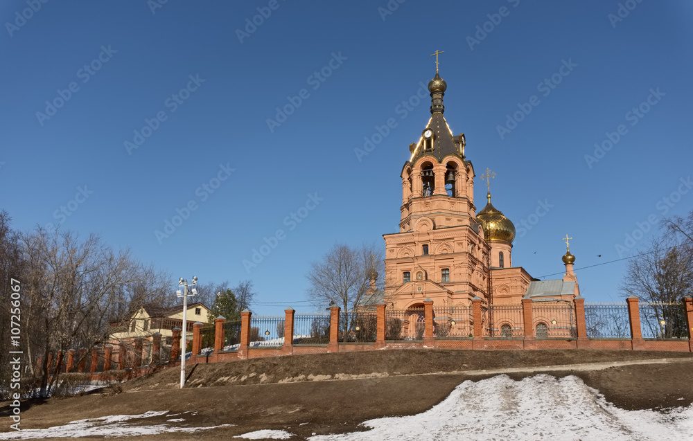 Cathedral of the Trinity Life-Giving in the town of Ramenskoye, Moscow region, Russia