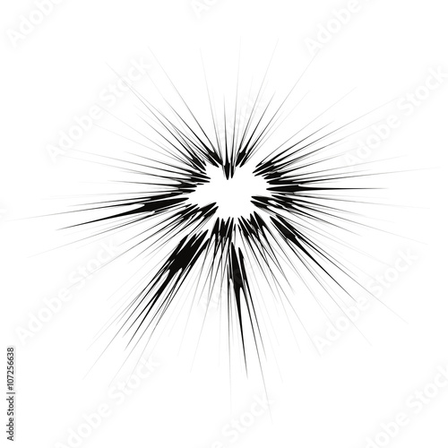 Explode Flash  Cartoon Explosion  Star Burst