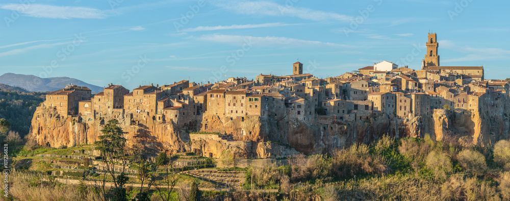 Pitigliano-Etruscan tuff city, Italy