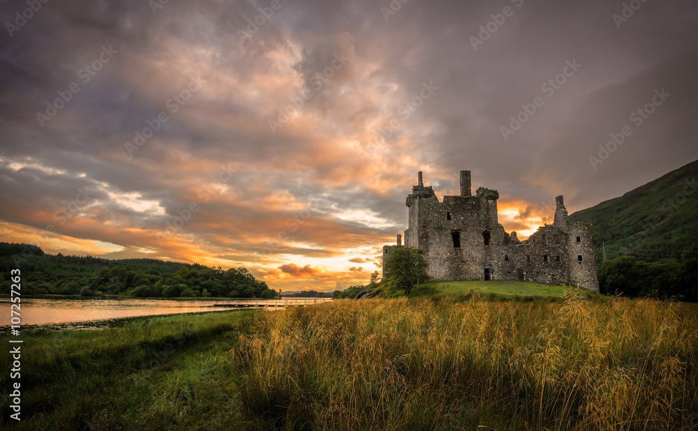 Kilchurn Castle at Loch Awe, Scotland