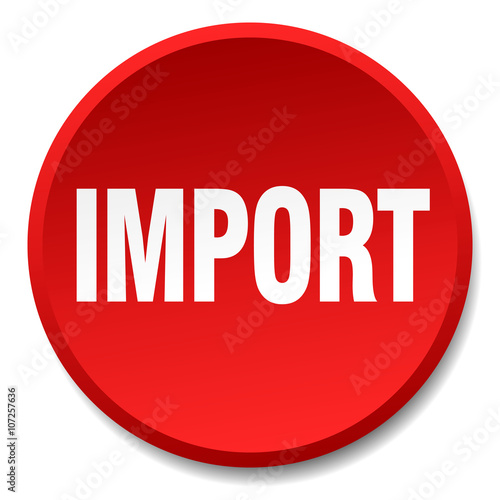 import red round flat isolated push button Free Download import red round flat isolated push button - GFXLoad