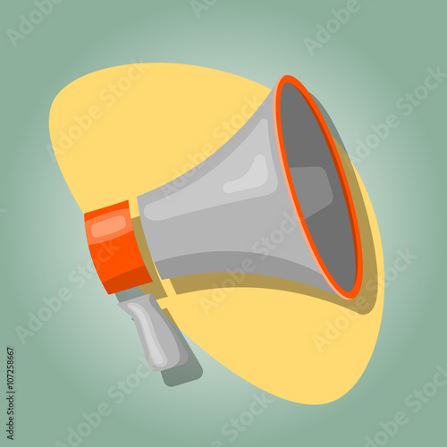 Vector bullhorn icon