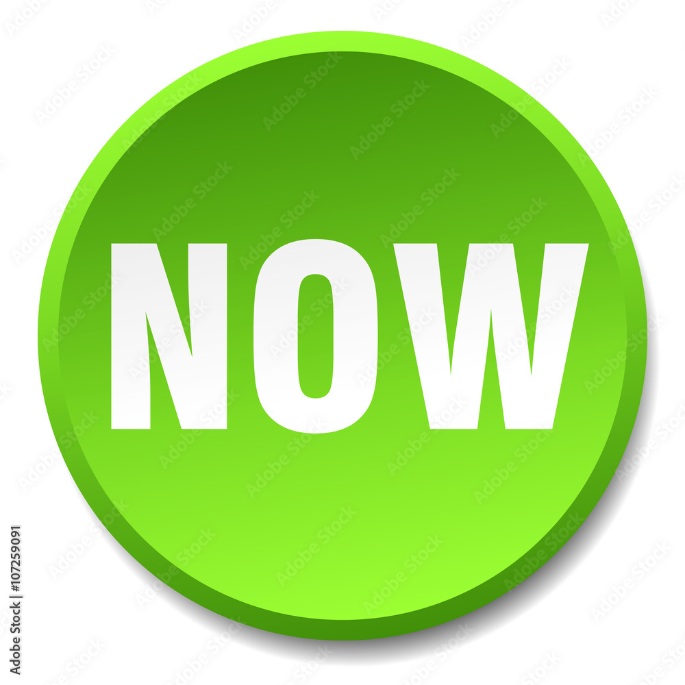 now green round flat isolated push button now green round flat isolated push button