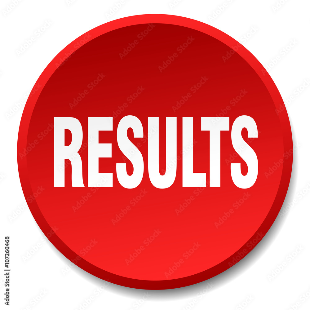 results red round flat isolated push button results red round flat isolated push button