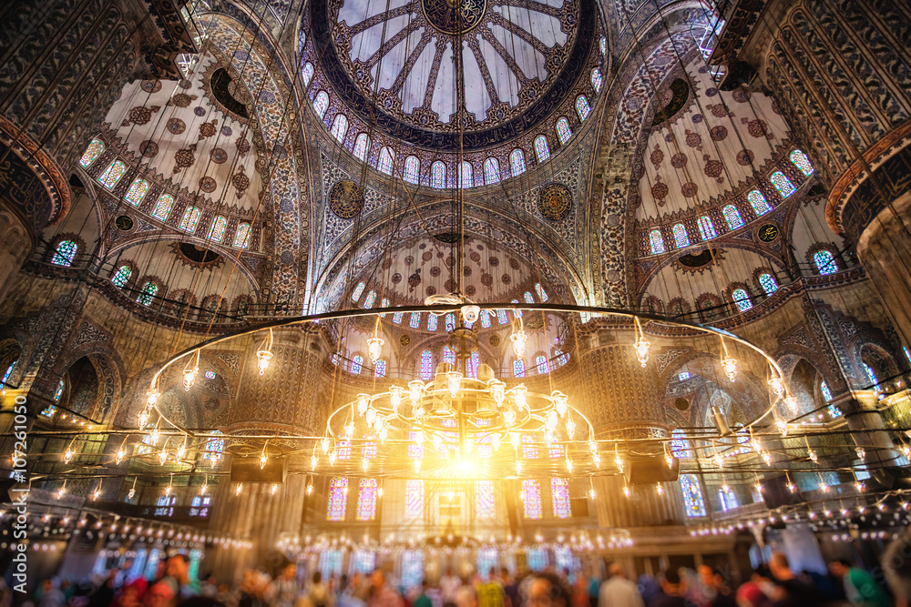 Obraz premium Blue Mosque Sultan Ahmet Cami