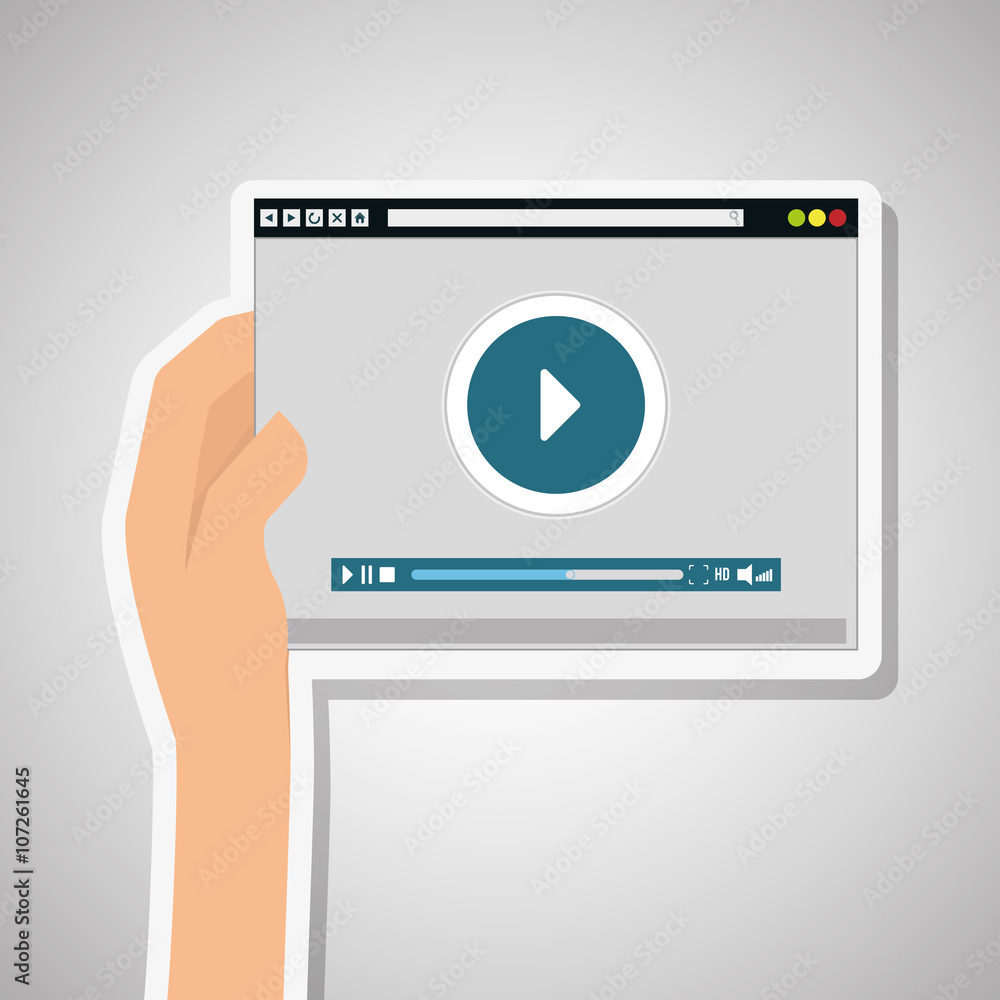 movie icon design, vector illustration movie icon design, vector illustration
