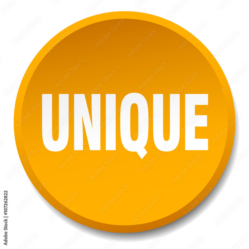 unique orange round flat isolated push button unique orange round flat isolated push button