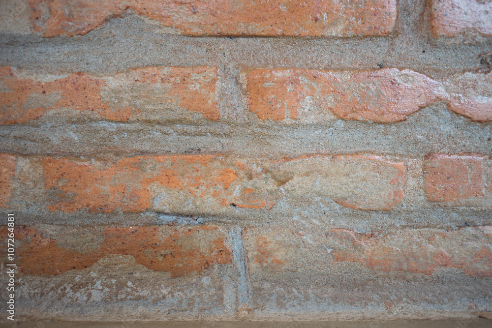 Fototapeta premium Background of old vintage brick wall