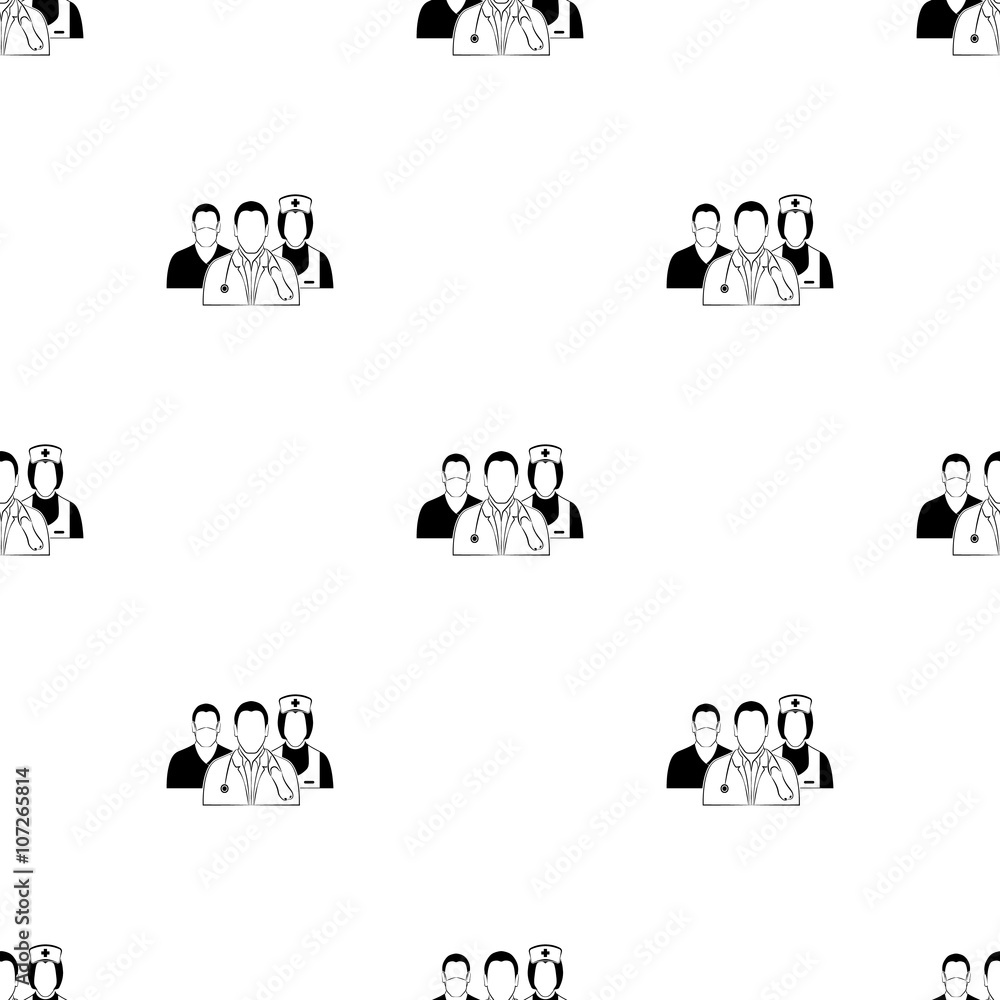 Fototapeta premium Medical staff icon