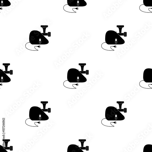 Meat grinder vector icon