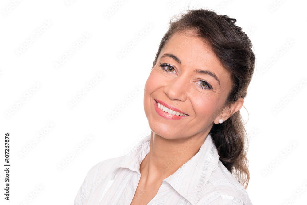 Smiling woman Smiling woman