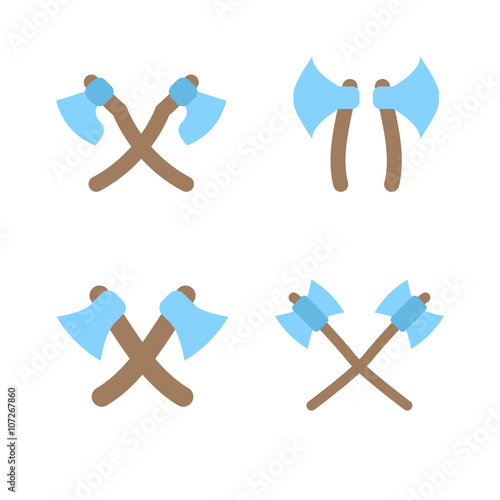 Tomahawk vector icon. American Tomahawk vector logo. Tomahawk si