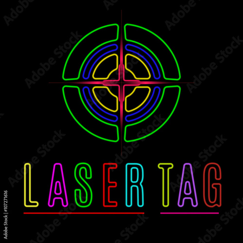 laser tag neon