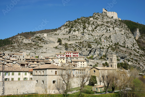 Entravaux, medieval town in France