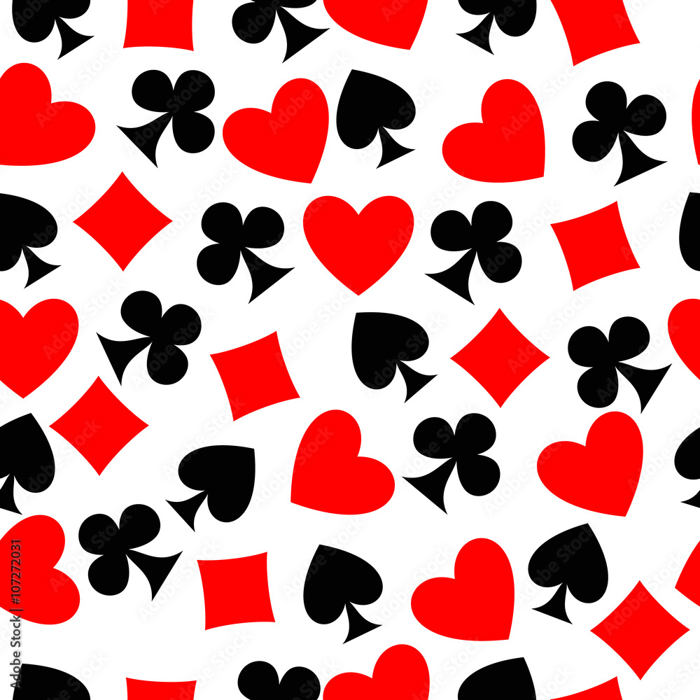 card suits seamless pattern card suits seamless pattern