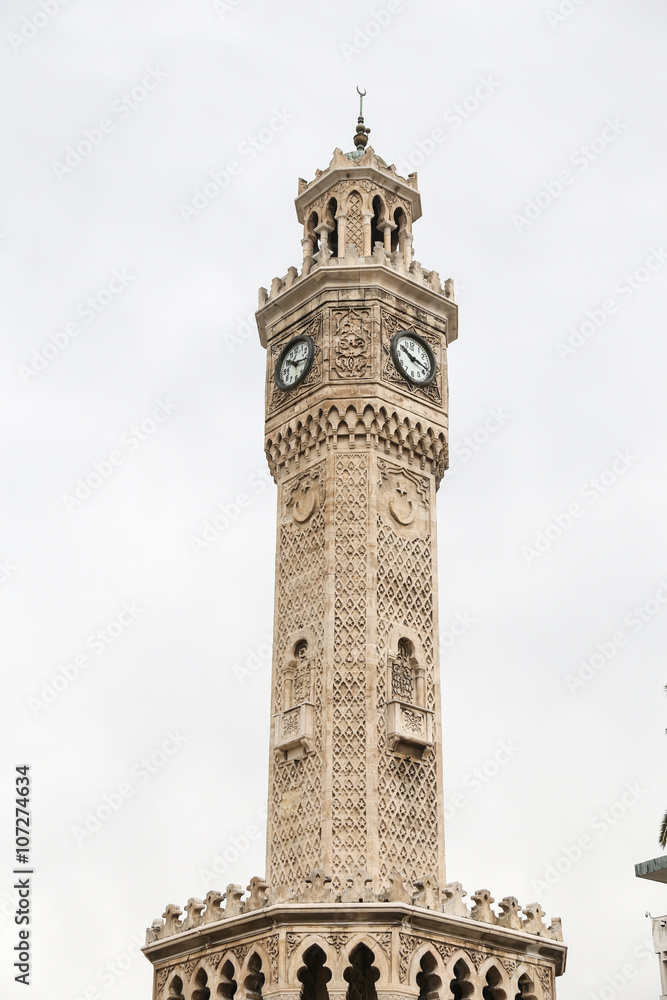 Fototapeta premium Izmir Clock Tower, Turkey