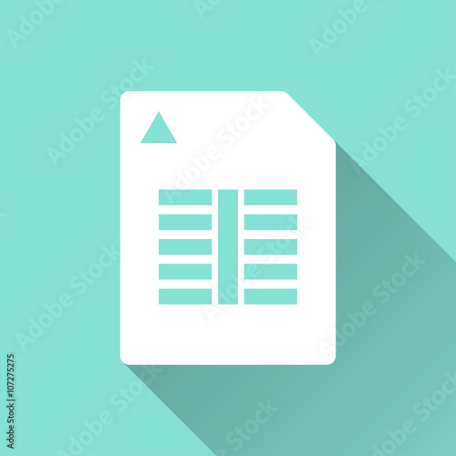 Memory card- vector icon.