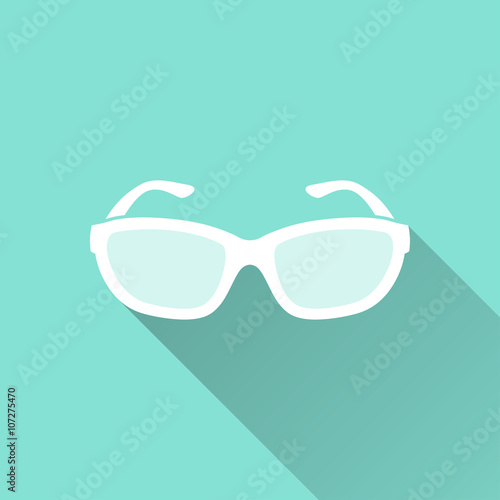 Sunglasses - vector icon.