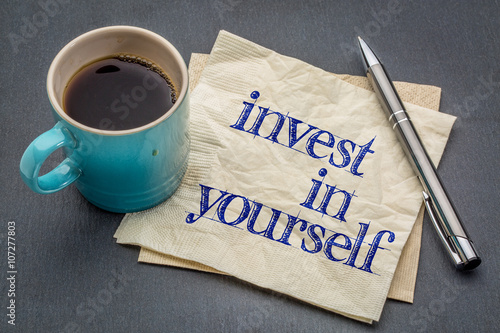 Invest in yourself advice photo