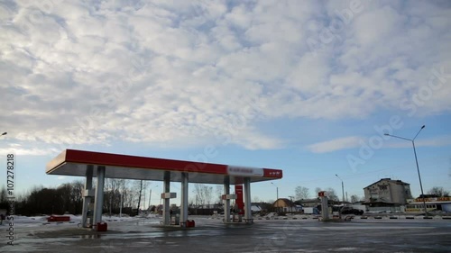 gas station timelapse