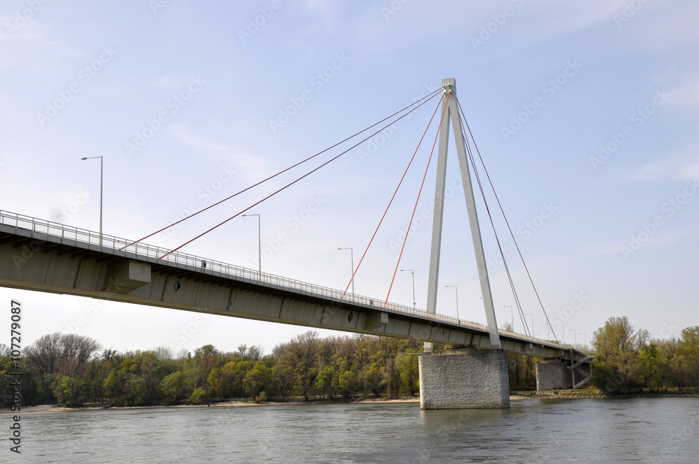 Danube Bridge Hainburg Danube Bridge Hainburg