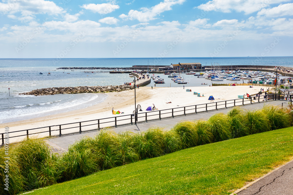 Obraz premium Langmoor and Lister Gardens Lyme Regis