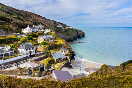 Trevaunance Cove St Agnes Cornwall photo