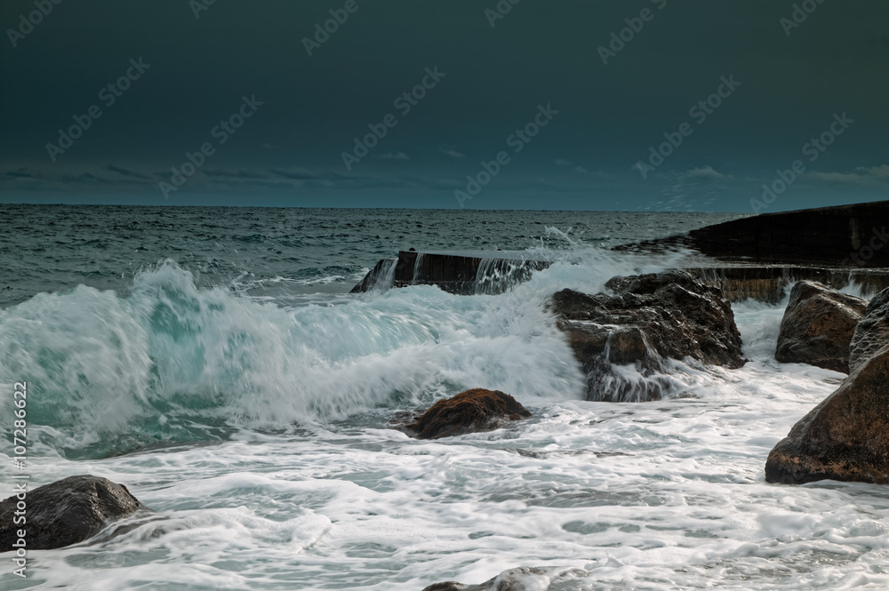 Fototapeta premium Sea coastline