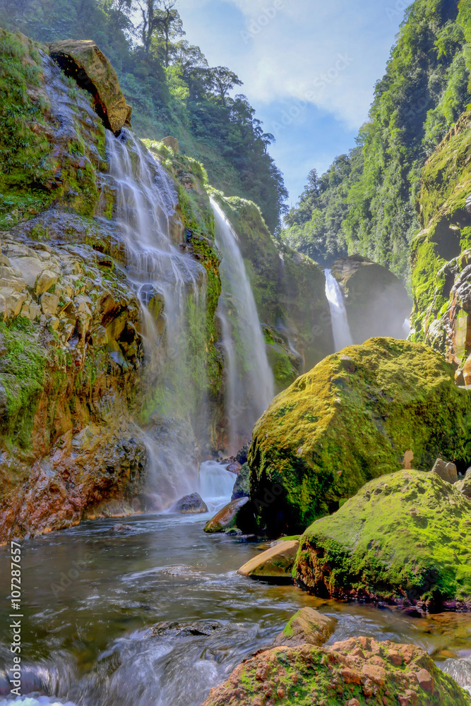 Fototapeta premium Quebrada Gata Falls