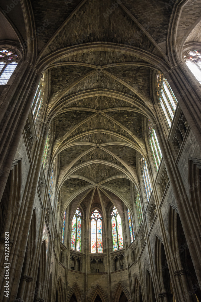 Ceiling of Bordeaux Cathedral