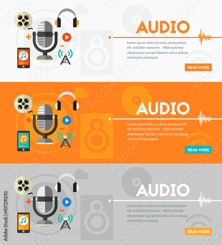 Audio production and podcast concept