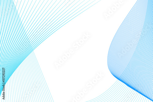 diseño de líneas y curvas azules