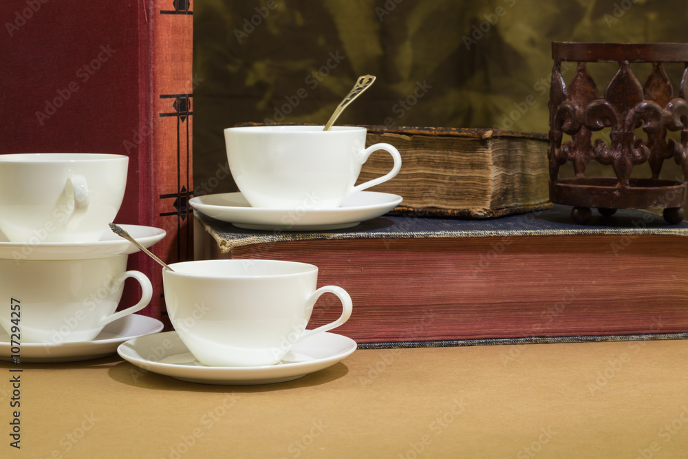 Fototapeta premium cup and saucer