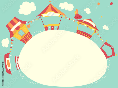 Festival Booths Frame