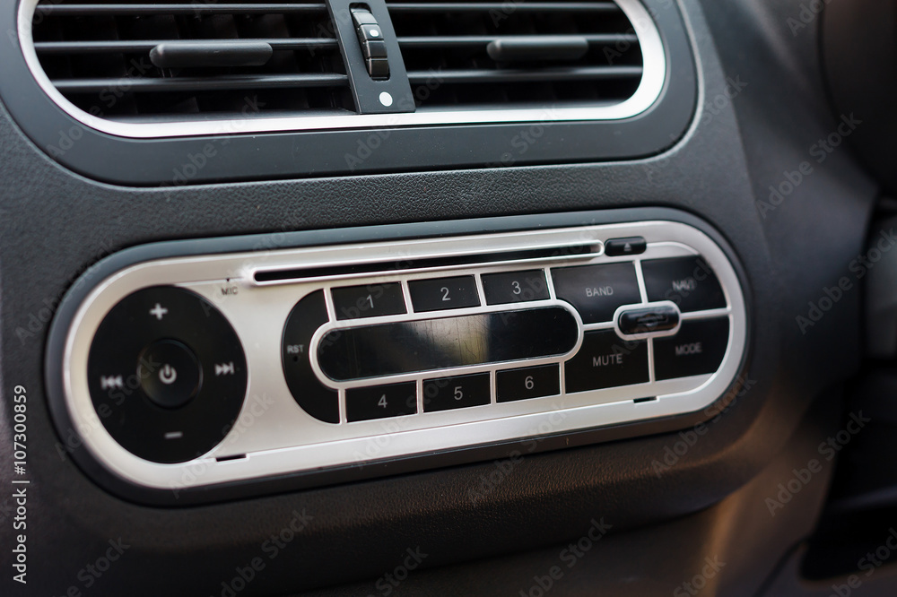 car audio panel