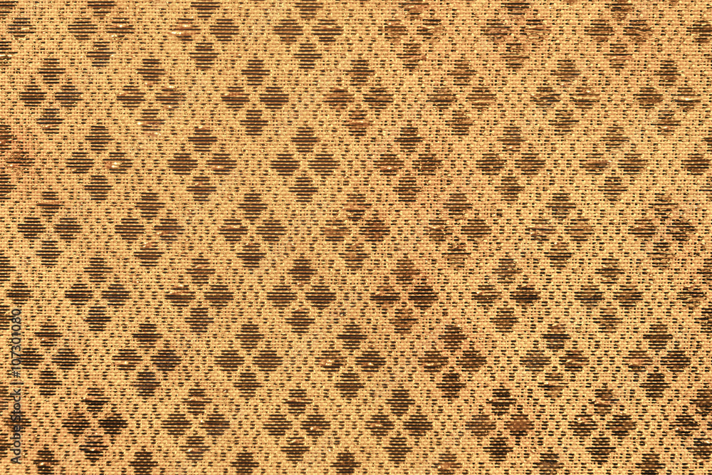 Foto de Thai silk fabric seamless knit pattern texture background
