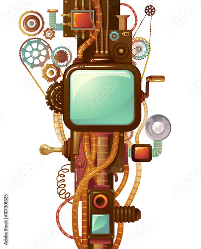 Steampunk Design Frame